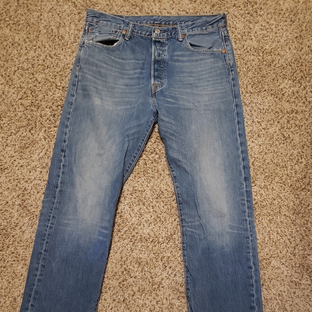 Levi's men's 501 34w 36l